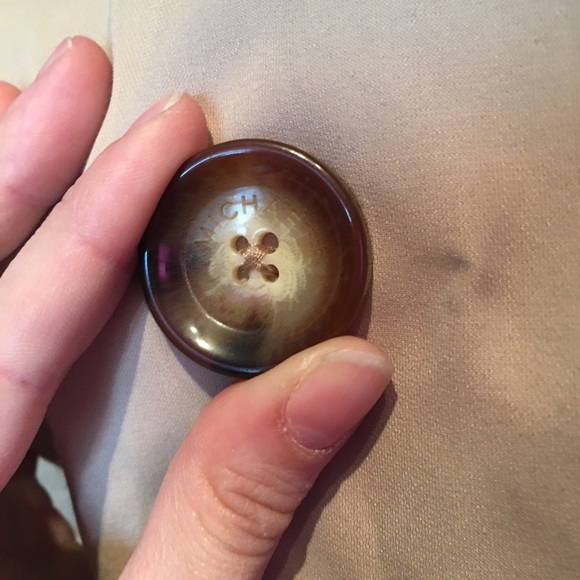 Michael Kors Khaki Belted Trench, Small Like-New - Picture 2 of 7